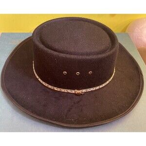Summit Hats Cowboy Men’s Hat Black Medium